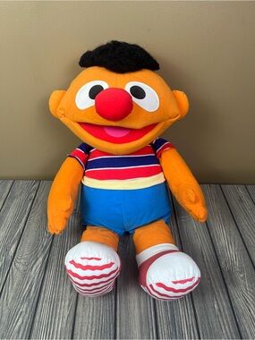 Vintage Y2K Tyco Ernie Plush Toy